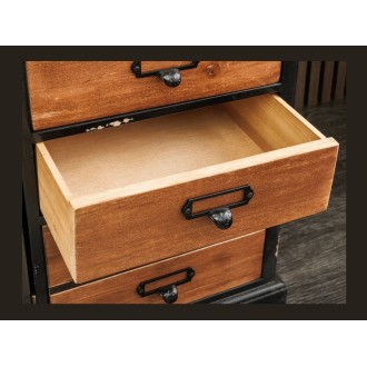 Buffet LOCKER avec un tiroir ouvert