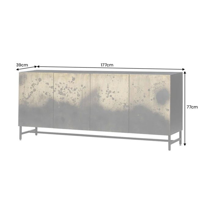 Buffet ONYRIA dimensions