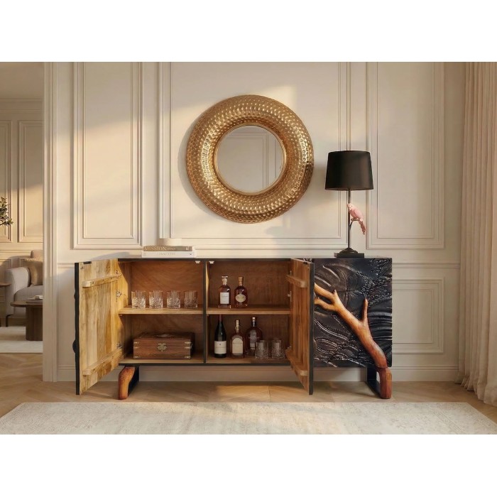 Buffet AMAZIA partiellement ouvert