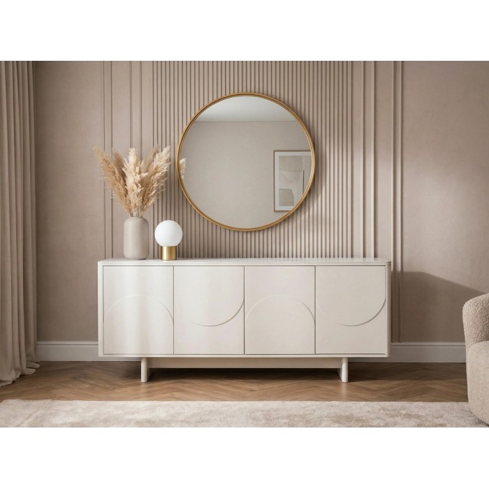 Buffet 180cm MIYA blanc vu de face