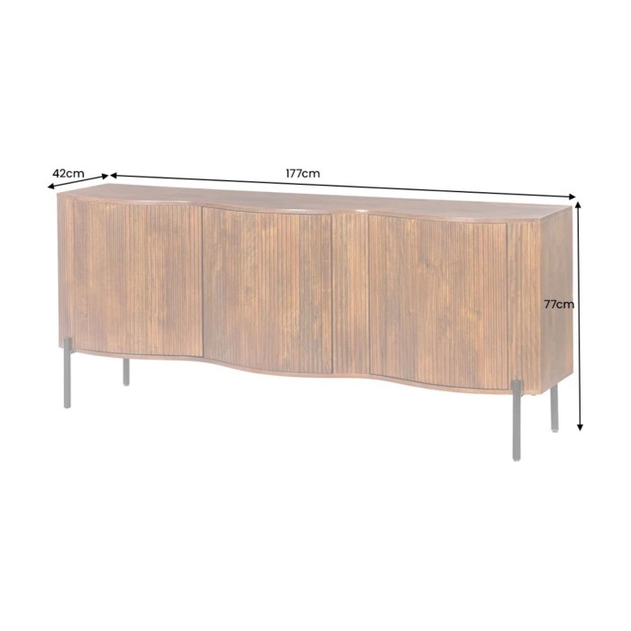 Buffet RIVAGE dimensions