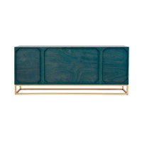 Buffet TERRAKAN turquoise vu de dos