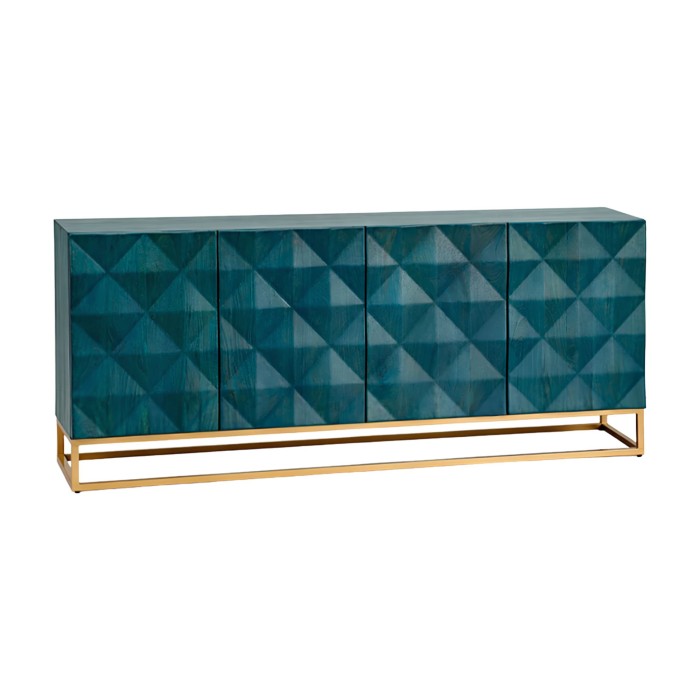 Buffet TERRAKAN turquoise