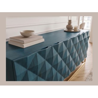 Buffet TERRAKAN turquoise vu de haut