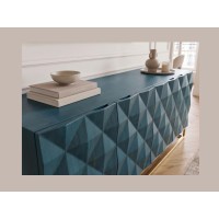 Buffet TERRAKAN turquoise vu de haut