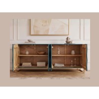 Buffet TERRAKAN turquoise ouvert