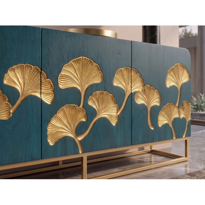 Zoom sur la façade du buffet LOTUSIA