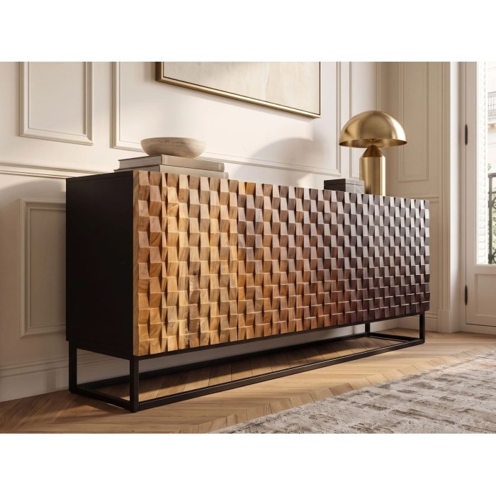 Buffet PRISMA vu de côté rapprochée