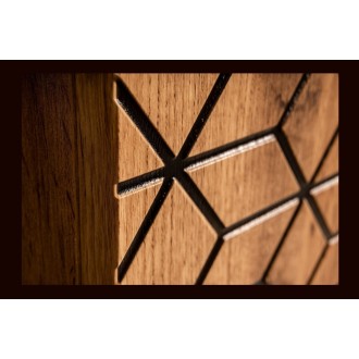 Möbelstück DIAMEN 31 cm – Farbe Wotaneiche – Designstil