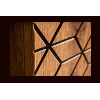 Möbelstück DIAMEN 31 cm – Farbe Wotaneiche – Designstil