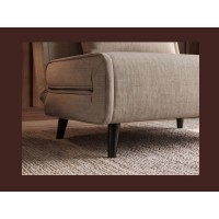 Zoom sur le bas du fauteuil PRESTO beige convertible