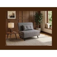 Fauteuil PRESTO gris convertible en situation