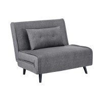Fauteuil PRESTO gris convertible
