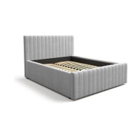 Lit ELORIA 140x200 gris...