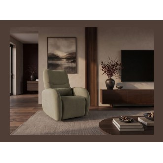 Fauteuil RELAXIO vert en situation