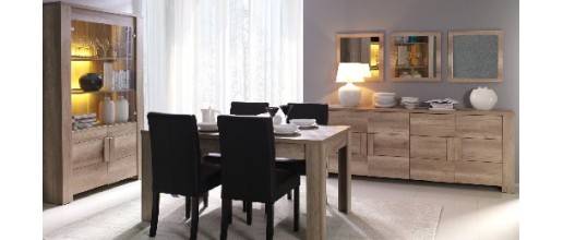 Arreda il tuo spazio con la nostra gamma di mobili da sala da pranzo presso Meublorama. Che il tuo stile sia moderno, rustico o tradizionale, abbiamo qualcosa per te.