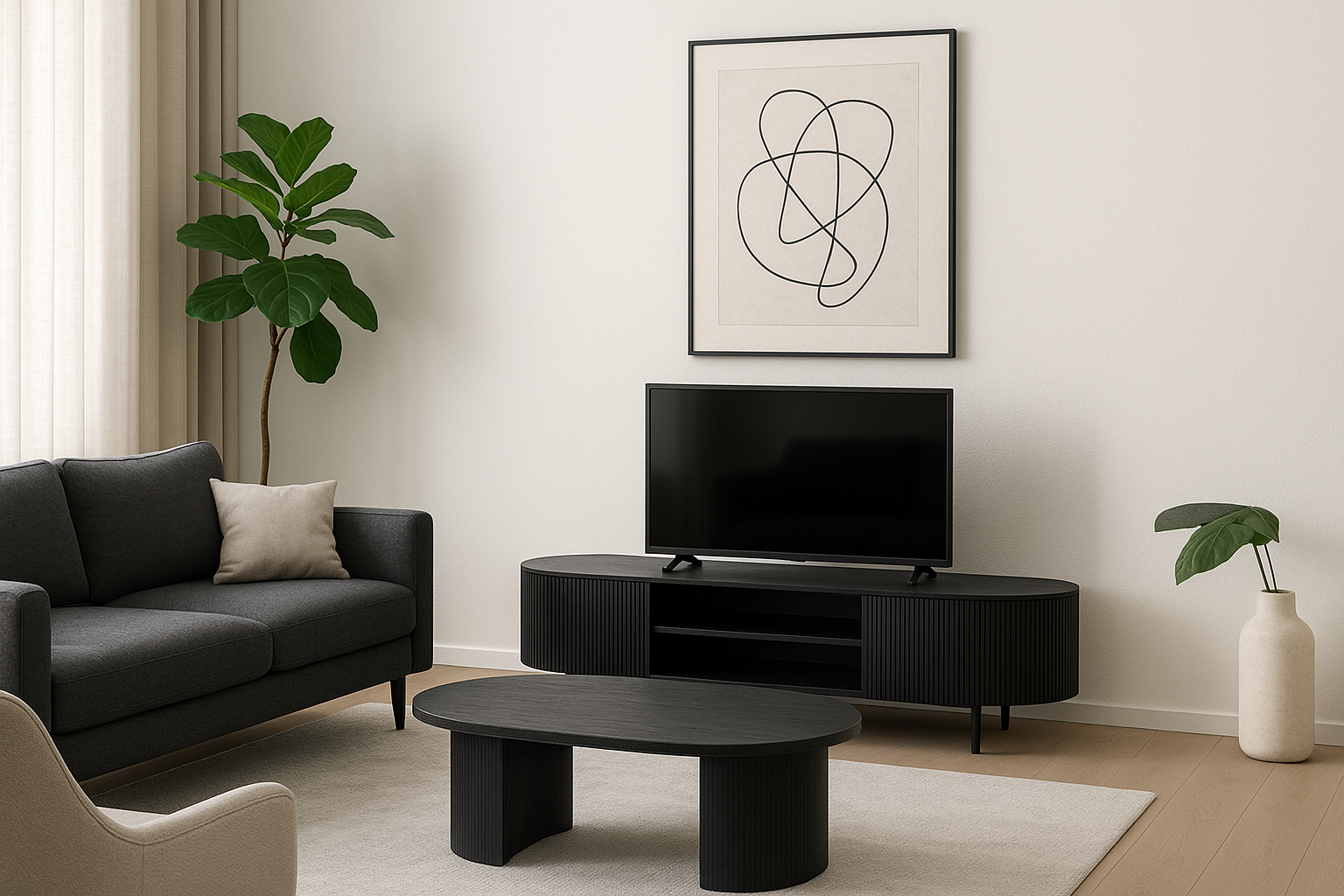 Afbeelding gemarkeerd voor het item op de tv-kast en salontafelset Afbeelding gemarkeerd voor het item op de tv-kast en salontafelset